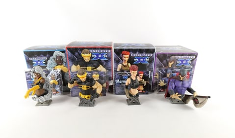 Lot of 4 Marvel Ultimate X-Men Ultimate Busts