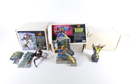 Lot of 3 Marvel Creative License Statues