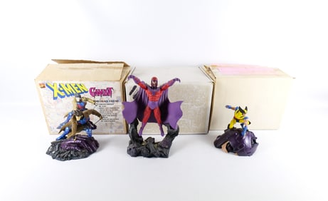 Lot of 3 Marvel Creative License Statues