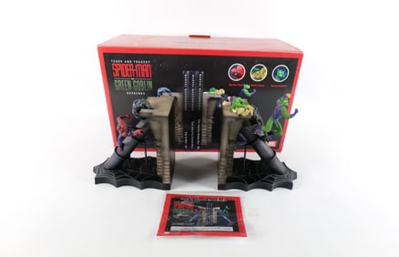 Marvel Tears and Tragedy Spider-Man vs. Green Goblin Bookends