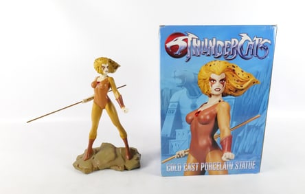 Hard Hero Thundercats Cheetara Cold Cast Porcelain Statue