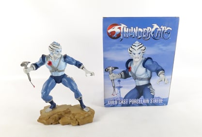 Hard Hero Thundercats Bengali Cold Cast Porcelain Statue
