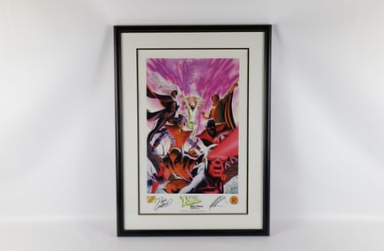 Marvel X-Men Double Signed Limited Edition Lithograph