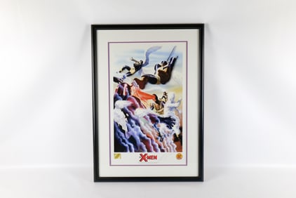 Marvel The X-Men Alex Ross Signed Lithograph