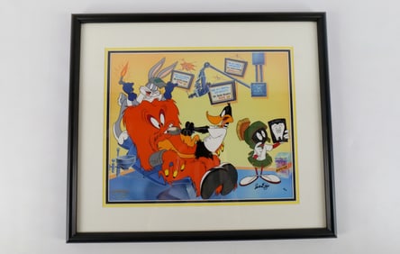 Clampett Studio "Monster of a Tooth" Hand Painted Animation Art