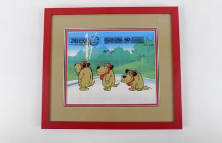 Hanna Barbara Hand Painted Muttley Model Sheet