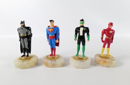 Lot of 4 Ron Lee DC Figures