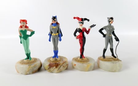 Lot of 4 Ron Lee DC Figures