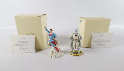 Lot of 2 Lenox DC Figurines