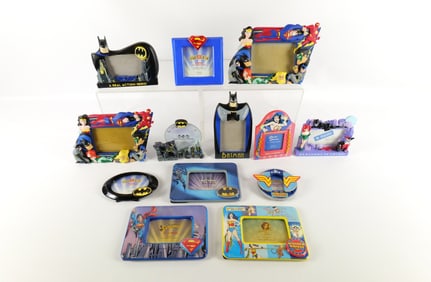Large Lot of DC Comics Picture Frames