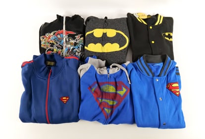 Lot of DC Hoodies and Lightweight Jackets