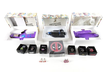 Group Lot of Marvel Jewelry and Accessories