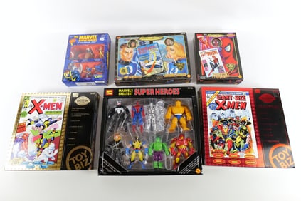Group Lot of Marvel Action Figures