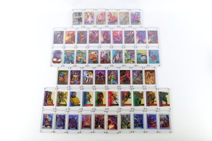 Lot of Vintage Marvel Trading Cards
