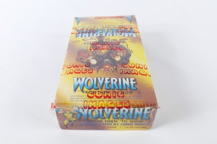 Comic Images Wolverine Trading Card Sealed Box