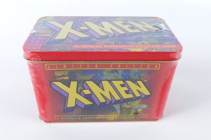 Marvel Comics Metallic Impressions X-Men Trading Cards