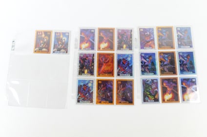 Marvel Masterpieces 1994 Limited Edition Holofoil Trading Cards