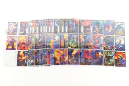 Marvel Masterpieces Gold Foil Signature Series Trading Cards