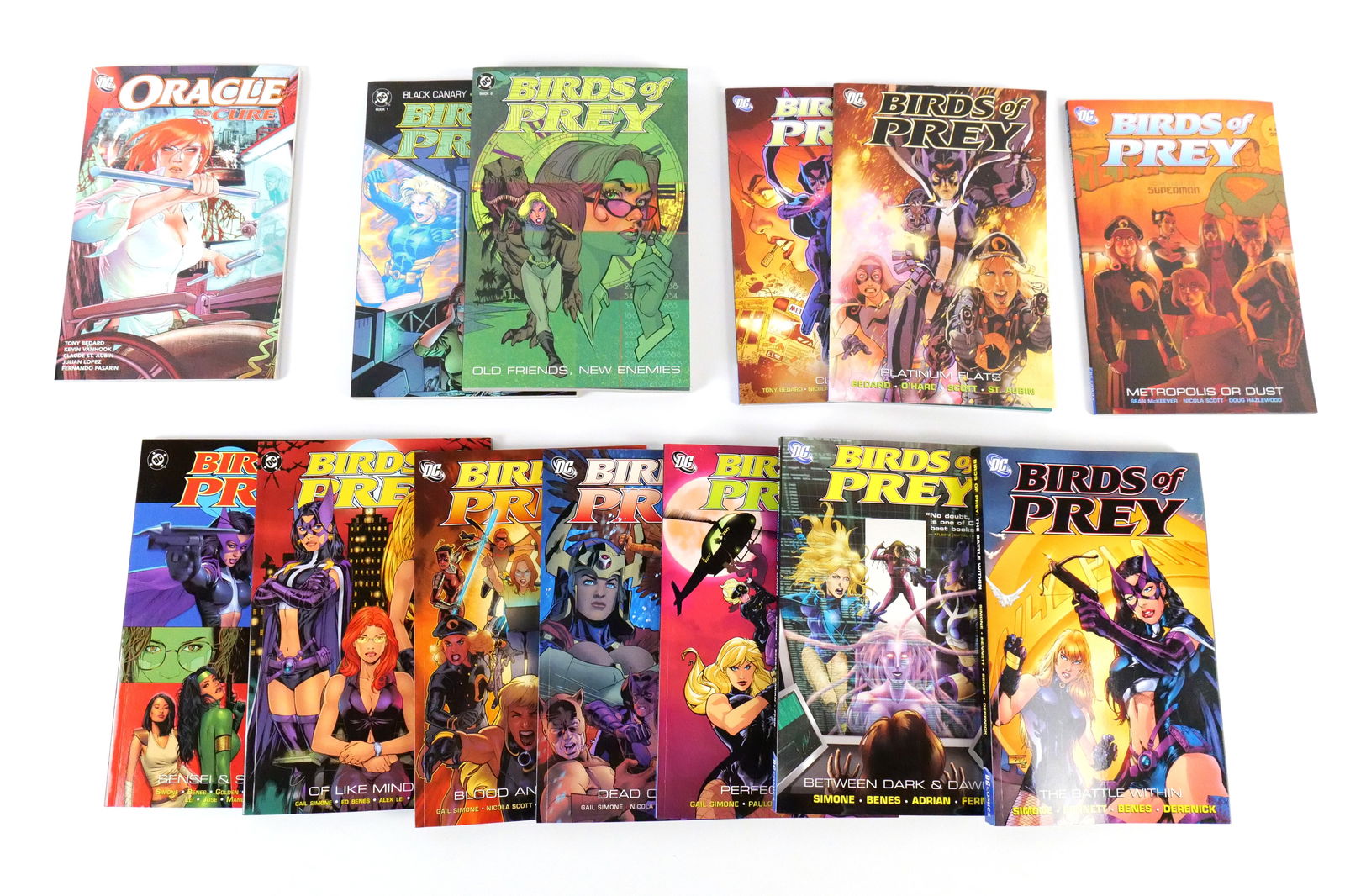 Lot of DC Birds of Prey Trade Paperbacks (1 of 11)