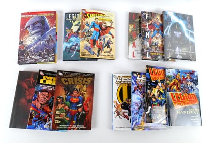Lot of DC Hardcover Graphic Novels