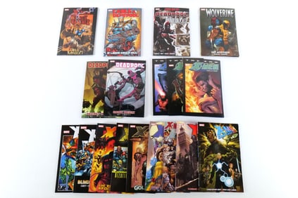 Lot of Marvel X-Men and X-Men Character Trade Paperbacks