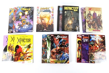Lot of Marvel Trade Paperbacks