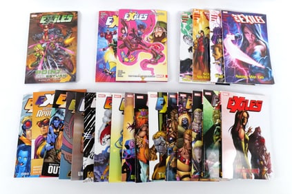 Lot of Marvel The Exiles Trade Paperbacks