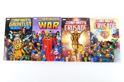 Lot of 4 Marvel Trade Paperbacks