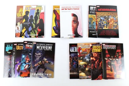 Lot of Marvel Ultimates Trade Paperbacks