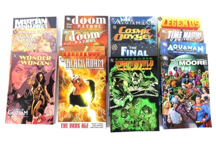 Lot of Mixed DC Trade Paperbacks