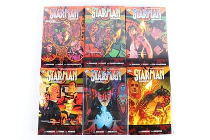 DC The Starman Omnibus Hardcover Book Set - Vol. 1-6