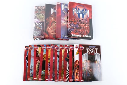 Lot of Marvel House of M Hardcover Books and Trade Paperbacks
