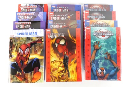 Ultimate Spider-Man Vol. 1-12 Hardcover Book Set