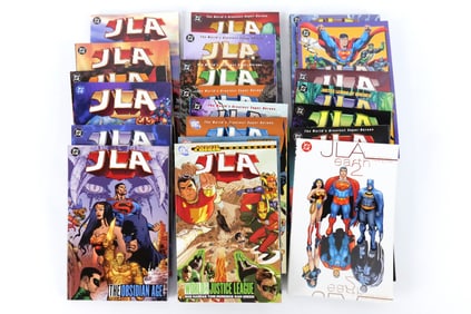 Lot of 21 Justice League of America Trade Paperbacks