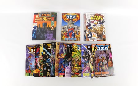 Lot of DC Justice Society of America Trade Paperbacks