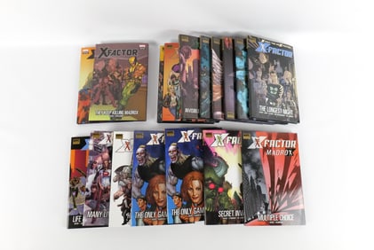 Lot of Marvel X-Factor Hardcover Books