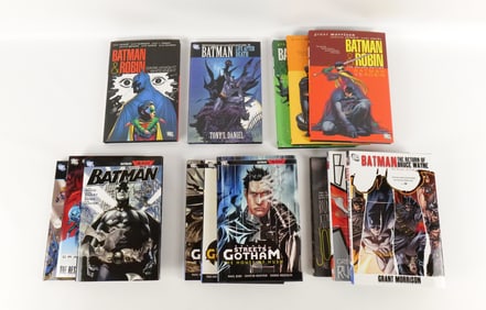 Lot of Batman Related Hardcover Books