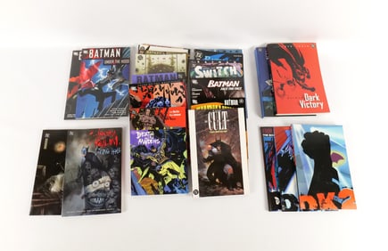 Lot of Batman Trade Paperbacks