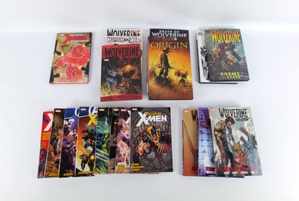 Lot of Marvel Wolverine Hardcover and Trade Paperbacks