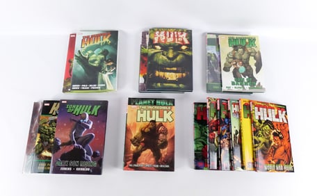 Lot of Marvel Hulk Hardcover Books