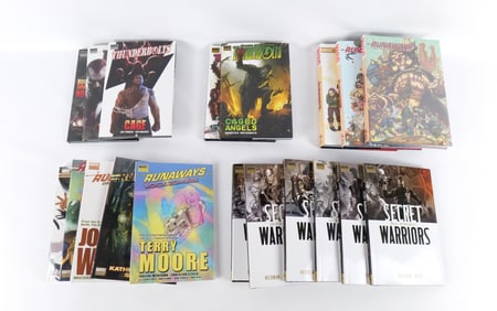 Lot of Mixed Marvel Hardcover Books