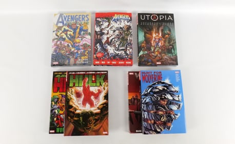 Lot of Marvel Hardcover Books