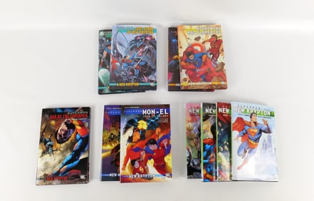 Lot of 11 Superman Hardcover Books