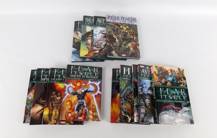 Lot of Marvel Fear Itself Hardcover Books