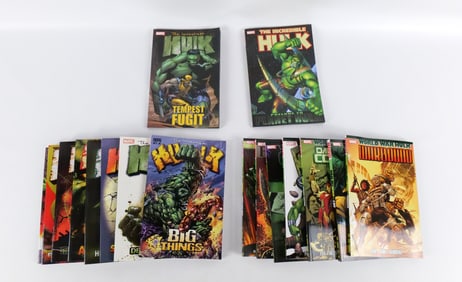 Lot of Marvel Hulk Trade Paperbacks