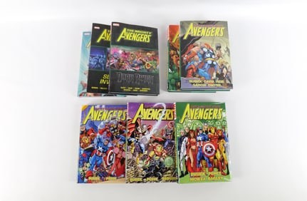Lot of Marvel Avengers Hardcover Books