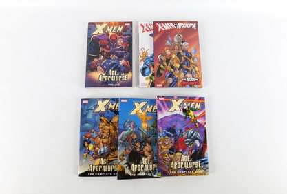 Lot of X-Men and Apocalypse Trade Paperbacks