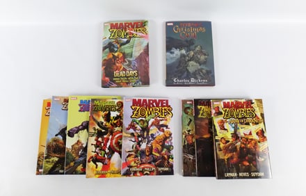 Lot of Marvel Zombies Hardcover Books