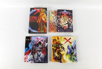 Group Lot of Marvel Earth X Hardcover and Trade Paperbacks