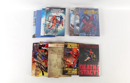 Lot of Spider-Man Hardcover Books